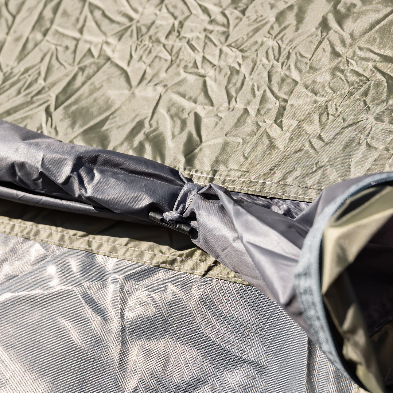 Намет туристичний 245×145×100 (см) кемпінговий для риболовлі 2 х місний Зелений LU-030GR - Зображення 8