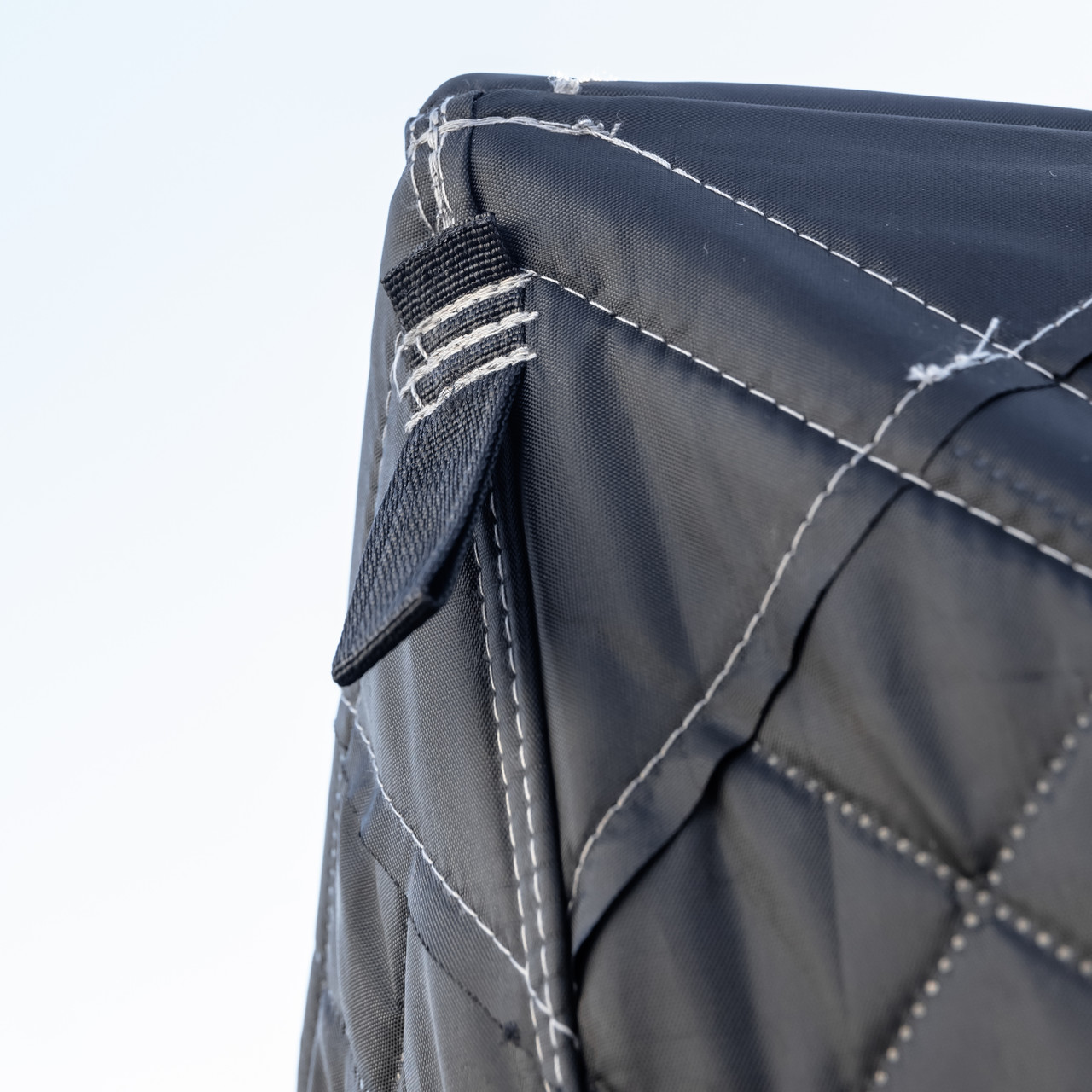 Намет зимовий утеплений "куб" 210х210х210 для рибалки туризму кемпінгу та подорожей Чорний LU-BD18B - Зображення 4