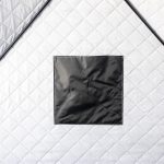 Намет зимовий утеплений "куб" 210х210х210 для рибалки туризму кемпінгу та подорожей Чорний LU-BD18B - Зображення 6