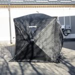 Намет зимовий утеплений "куб" 210х210х210 для рибалки туризму кемпінгу та подорожей Чорний LU-BD18B - Зображення 9