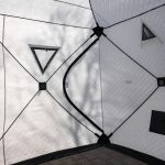 Намет зимовий утеплений "куб" 210х210х210 для рибалки туризму кемпінгу та подорожей Сірий LU-BD18G - Зображення 3