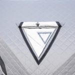 Намет зимовий утеплений "куб" 210х210х210 для рибалки туризму кемпінгу та подорожей Сірий LU-BD18G - Зображення 4