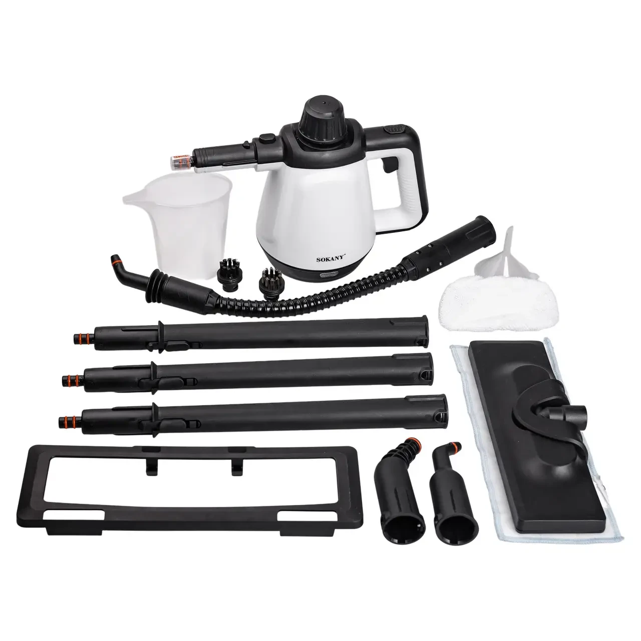 Пароочисник ручний Sokany 1200 Вт з насадками, відпарювач для кухні, меблів та ванної HP-UR-1 - Зображення 2