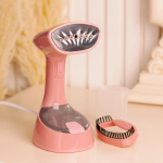 Паровий відпарювач для одягу Sokany 1300 Вт Рожевий SKGT3065P - Зображення 2