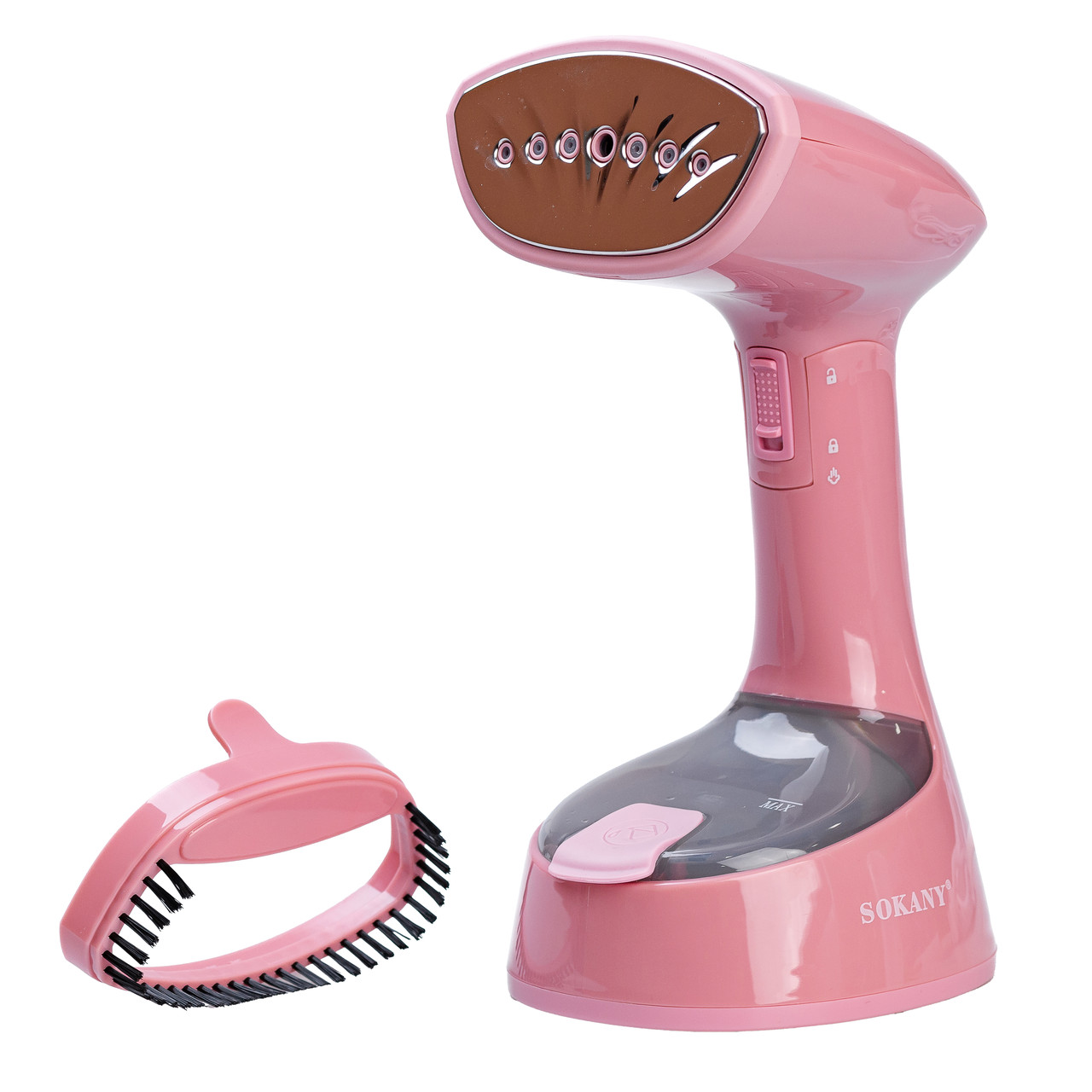 Паровий відпарювач для одягу Sokany 1300 Вт Рожевий SKGT3065P - Зображення 6