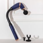 Перкусійний ручний масажер акумуляторний 17 Вт зарядка від USB до 3200 об/хв Синій HP-11-11BL - Зображення 7