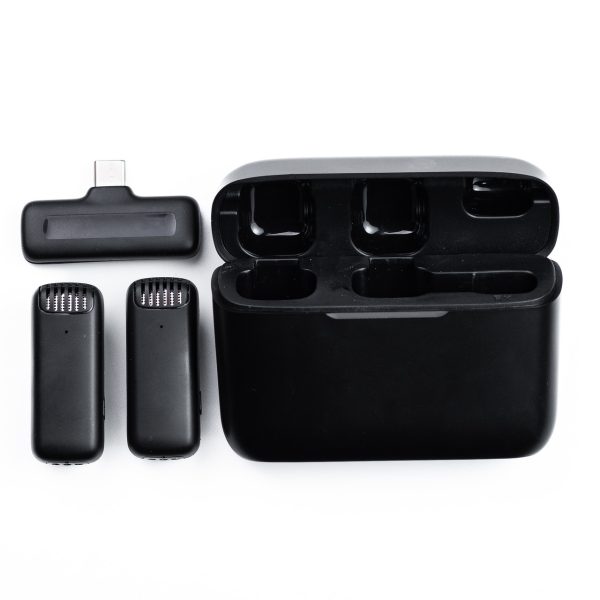 Петлічка для телефону бездротова набір 2 шт блютуз мікрофон петличний з шумозаглушенням HP176096