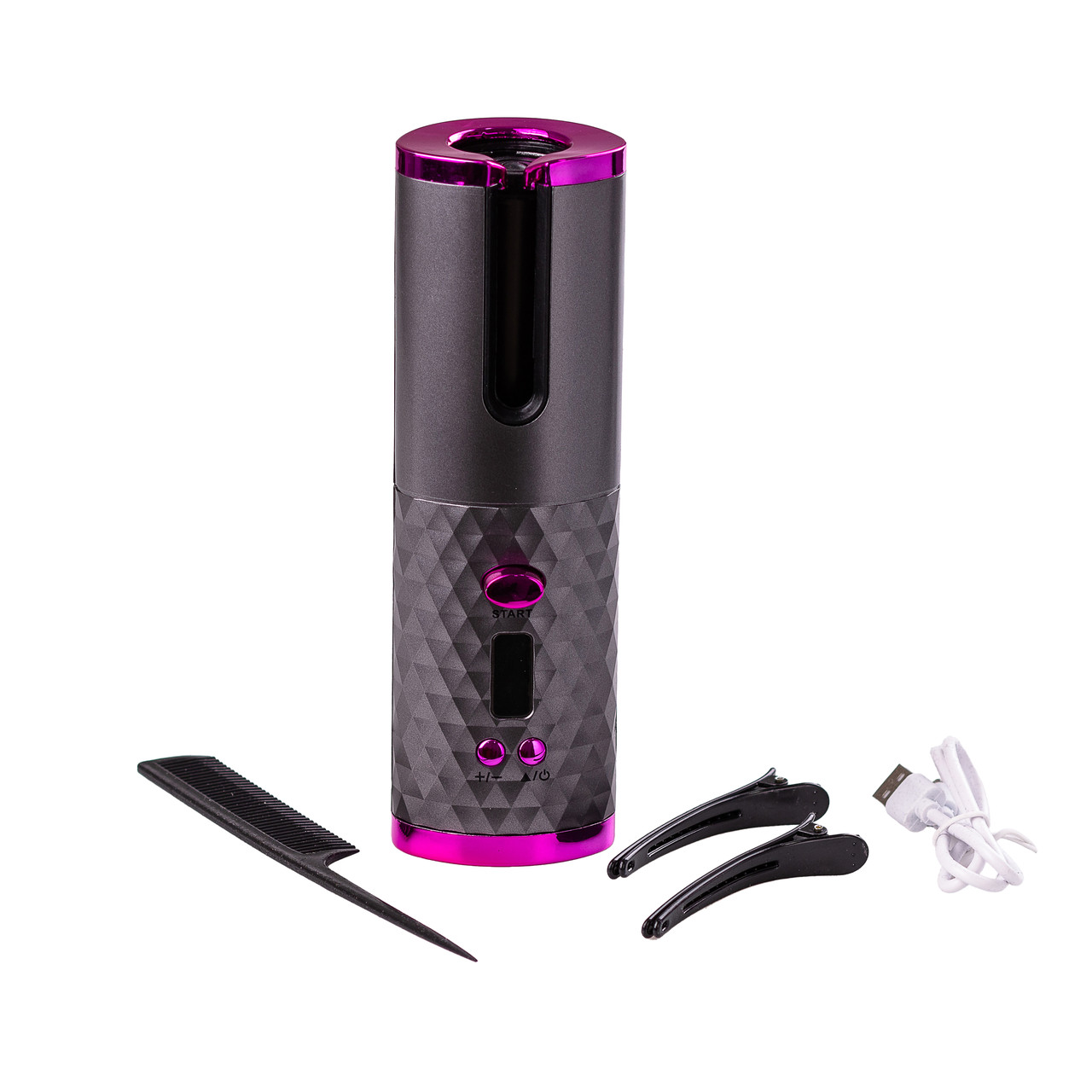 Стайлер для волосся автоматичний бездротовий 6 режимів Сірий HP7952G - Зображення 2