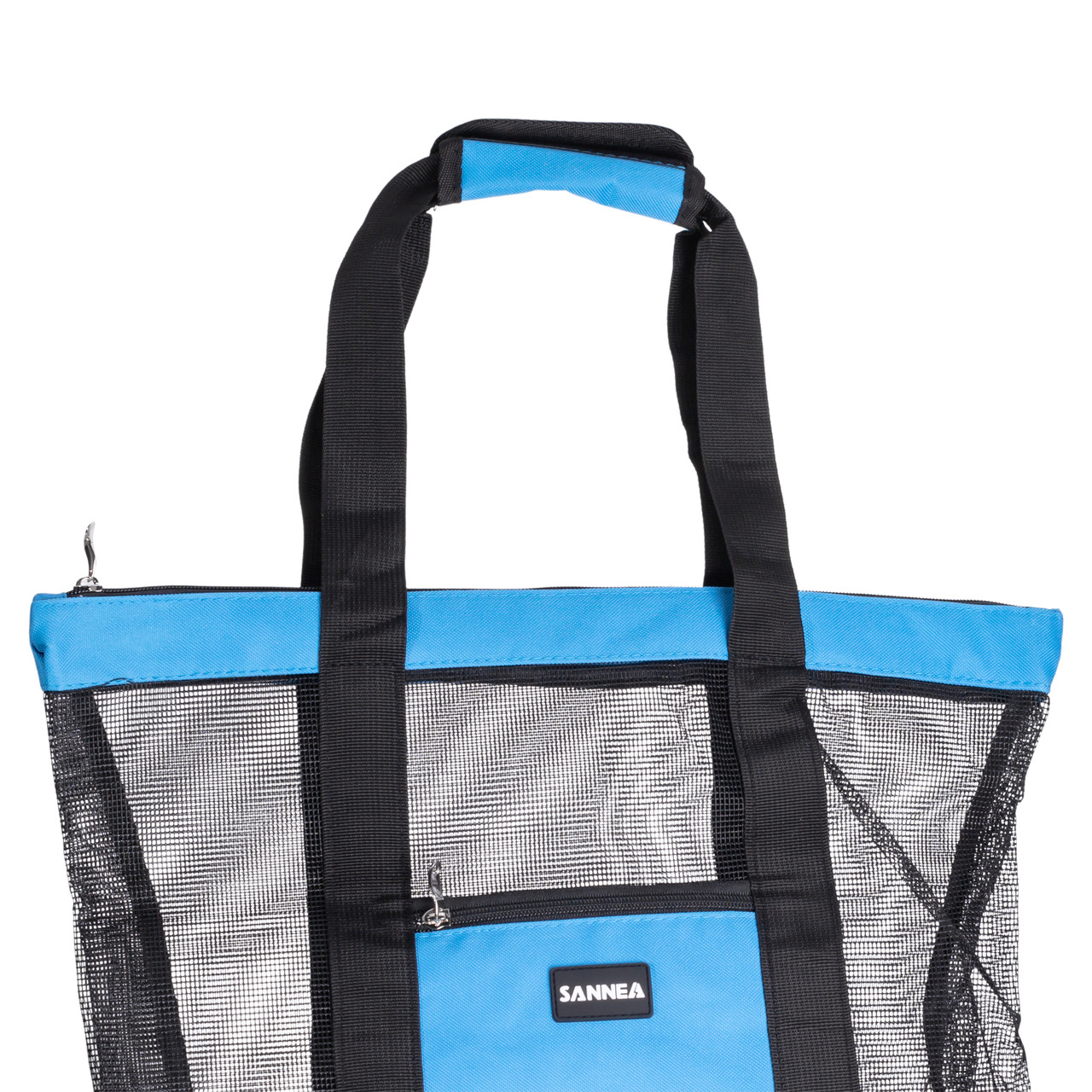 Пляжна сумка холодильник, термосумка на 2 відділення для природи та пікніка 47×15×48 (см) Блакитний HP-14-25BL - Зображення 3