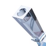 Скляний свічник 22 (см) на стіл HP36556S - Зображення 3