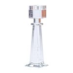 Свічник 22.5 (см) скляний високий HP36560M - Зображення 3