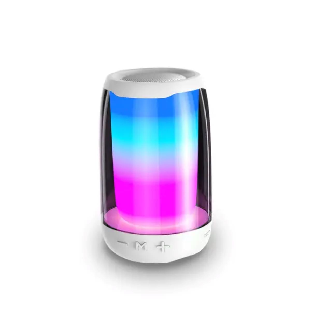 portativnaya_kolonka_pulse_4_mini_bt_tf_fm_tws_aux_usb_s_podsvetkoy_5_vt_belaya Портативна міні колонка з підсвічуванням Білий 8893AW - Зображення 1