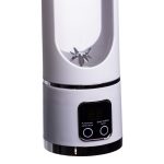 Портативний блендер для смузі на акумуляторі 450 мл 25 Вт USB Білий HP-11-10W - Зображення 2