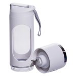 Портативний блендер для смузі на акумуляторі 450 мл 25 Вт USB Білий HP-11-10W - Зображення 6