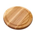 Дерев'яна дошка кругла 20 см для подачі ясен C9W200 - Зображення 2