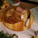 Дерев'яна дошка кругла 20 см для подачі ясен C9W200 - Зображення 3