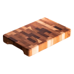 Обробна дошка з дуба 30*45 см Доміно, дерев’яна кухонна дошка для нарізання та сервірування страв C53W300450D - Зображення 2