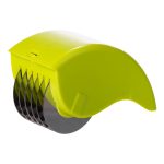 Ніж слайсер для зелені 6 лез ножа подрібнювач для зелені 15×6×8 (см) Салатовий HP-8-71