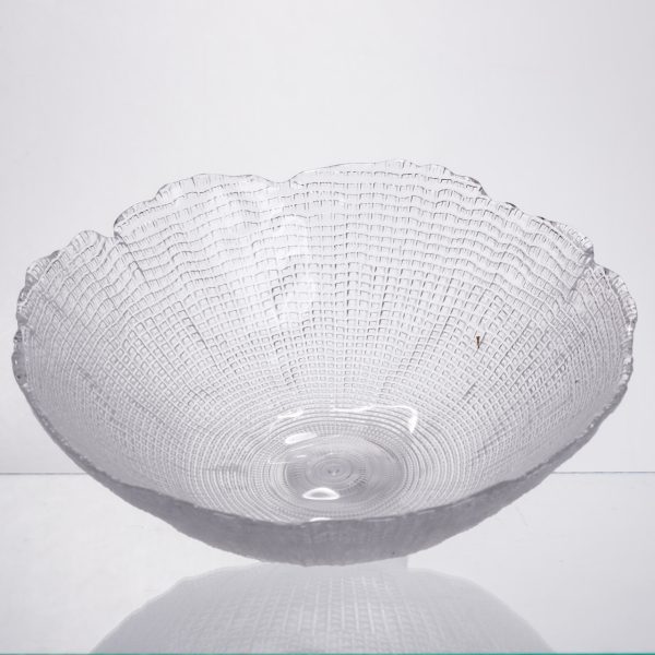 Салатниця велика скляна прозора 2 літри кругла 64486-48