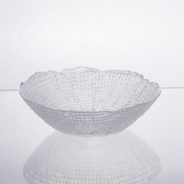 Салатниця маленька скляна прозора 350 мл кругла 64486-50