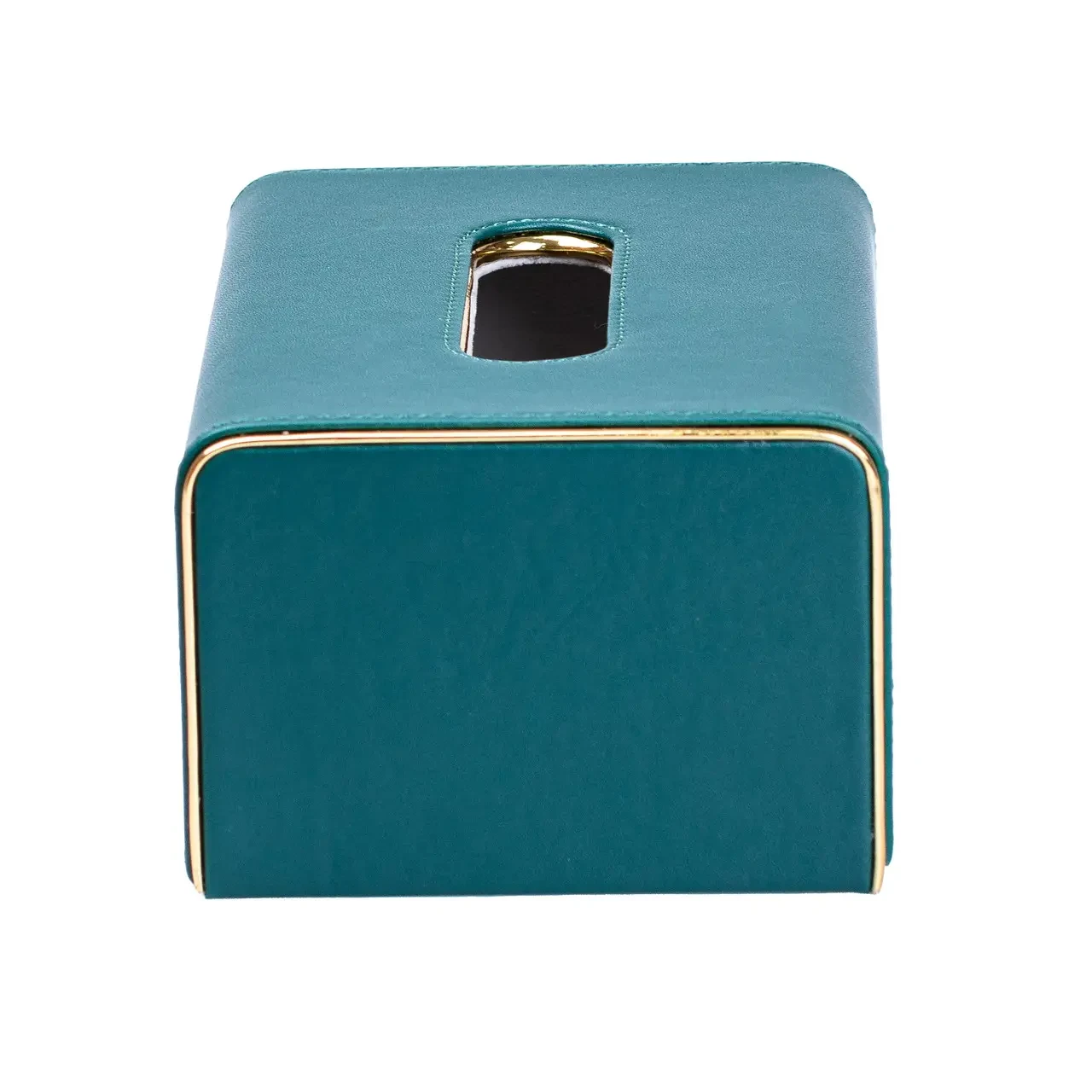 Серветниця з еко шкіри 21х13.5х9.5 см для серветок на стіл Зелений HP-3-208GR - Зображення 6