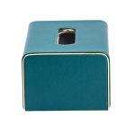 Серветниця на стіл з еко-шкіри 21 х 13.5 х 9.5 см зелена HP9801GR - Зображення 4