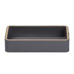 Серветниця на стіл з еко-шкіри 25 х 15.5 х 5 см Сірий HP9900G - Зображення 4