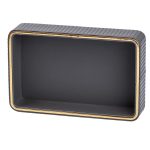 Серветниця на стіл з еко-шкіри 25 х 15.5 х 5 см Сірий HP9900G - Зображення 5