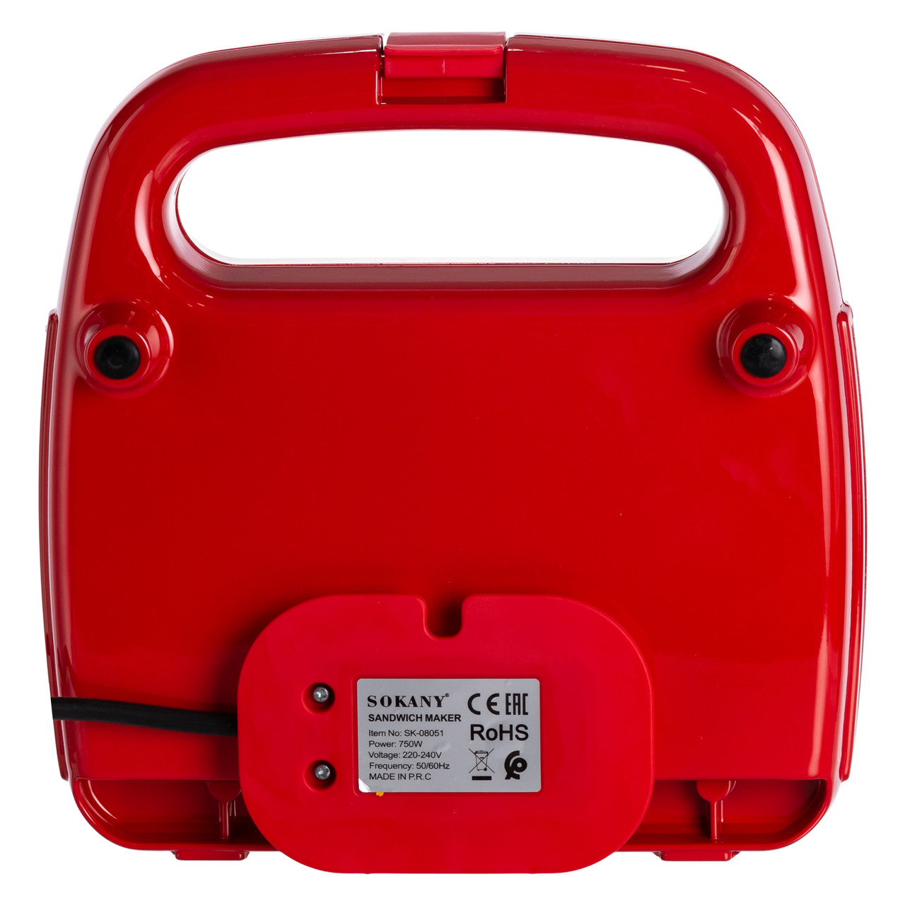 Сендвічниця  - бутербродниця з антипригарним покриттям Sokany SK-08051 - Зображення 8