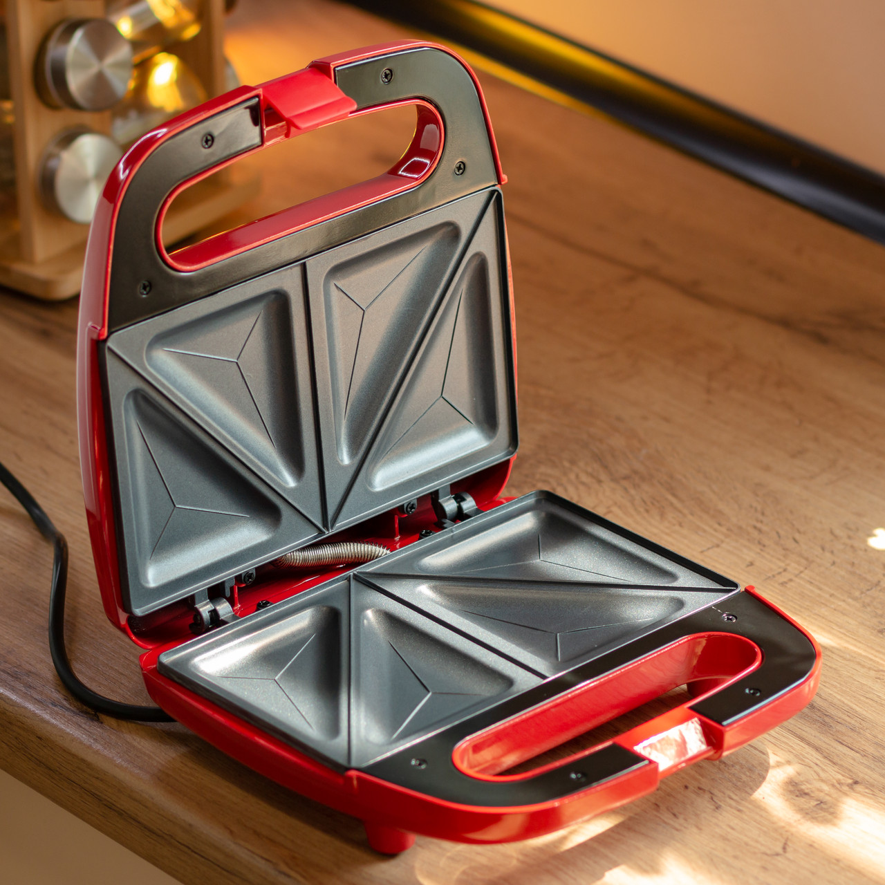 Сендвічниця  - бутербродниця з антипригарним покриттям Sokany SK-08051 - Зображення 9