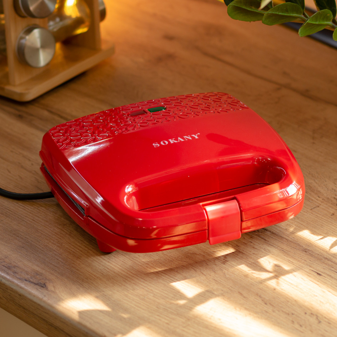 Сендвічниця  - бутербродниця з антипригарним покриттям Sokany SK-08051 - Зображення 10