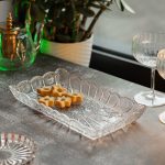 Блюдо для закусок Lirmartur скляне 28,6*16,5*3 см HP-YH-26 - Зображення 6