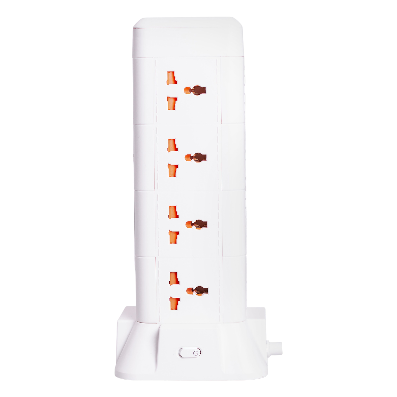 Мережевий фільтр подовжувач 4.8 м з лампою на 12 універсальних розеток з 2 USB 1 Type-C бездротова зарядка HP-5-11MF - Зображення 3