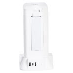 Мережевий фільтр подовжувач 4.8 м з лампою на 9 універсальних розеток з 2 USB, 1 Type-C, бездротова зарядка HP-5-7MF - Зображення 6