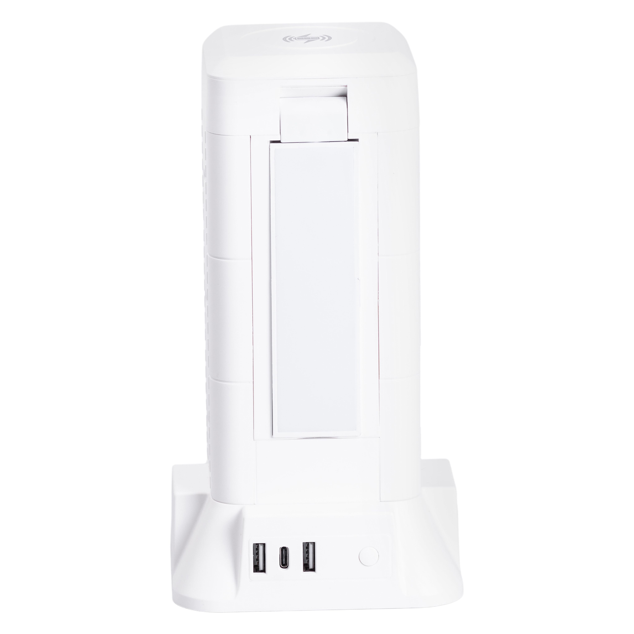 Мережевий фільтр подовжувач 4.8 м з лампою на 9 універсальних розеток з 2 USB, 1 Type-C, бездротова зарядка HP-5-7MF - Зображення 6