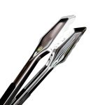 Щипці кухонні металеві 34×4.5 (см) кулінарні щипці для м'яса, риби, гриля кухарські щипці HP-8-66 - Зображення 2