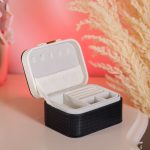 Скринька для прикрас з еко шкіри 15.5×11.5×8.5 ​​органайзер для ювелірних виробів HP-5-37B - Зображення 6