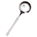 Шумівка для зняття піни з нержавіючої сталі 26.5 (см) ложка шумівка кухарська ложка для зняття пінки HP-8-50