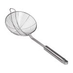 Шумівка з нержавіючої сталі Ø 16 см для фритюру з довгою ручкою HP-19-16-16CM