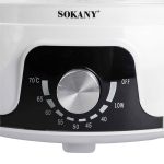 Електрична сушарка для фруктів та овочів 350 Вт 5 лотків Sokany SK-10072 - Зображення 6