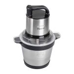 Чопер подрібнювач з чашею 3,5 літри м'ясорізка 4 леза нержавіюча сталь м'ясорубка Sokany SK-7028 - Зображення 2