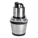 Чопер подрібнювач з чашею 3,5 літри м'ясорізка 4 леза нержавіюча сталь м'ясорубка Sokany SK-7028 - Зображення 3