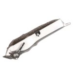 Машинка для стрижки Sokany акумуляторна з 4 насадками та USB срібло SKLF9976 - Зображення 4