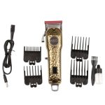 Машинка для стрижки Sokany акумуляторна з 4 насадками та USB золото SK-LF-9976 - Зображення 3