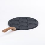 Сковорода з антипригарним покриттям 26 см для млинців, яєць та оладок, 7-секційна кругла сіра HP-39-582-C - Зображення 2