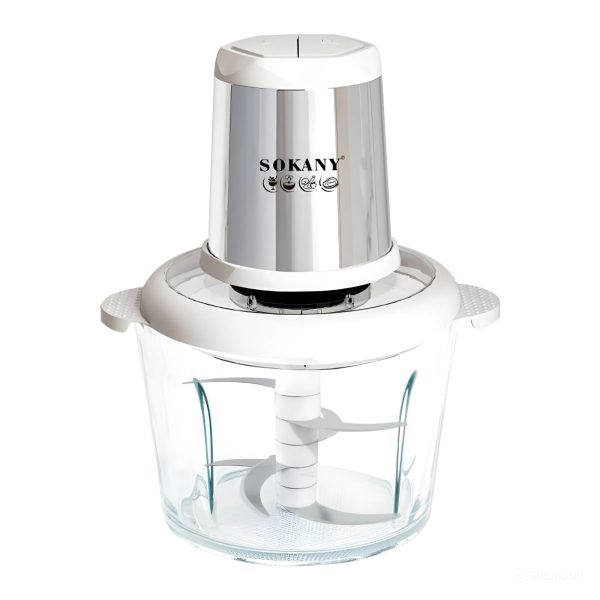 Чопер подрібнювач Sokany SKYM7034WST з чашею 2,5 літри 800 Вт