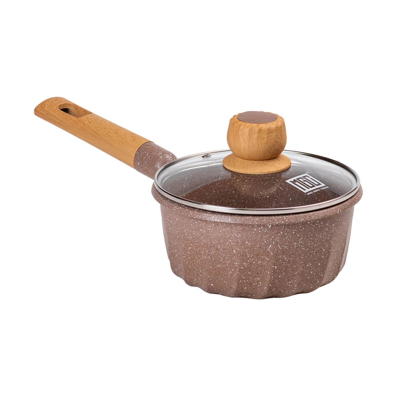 Сотейник з антипригарним покриттям 2,9 л з товстим дном Ø 18 см MGC HP-4-431CO - Зображення 1