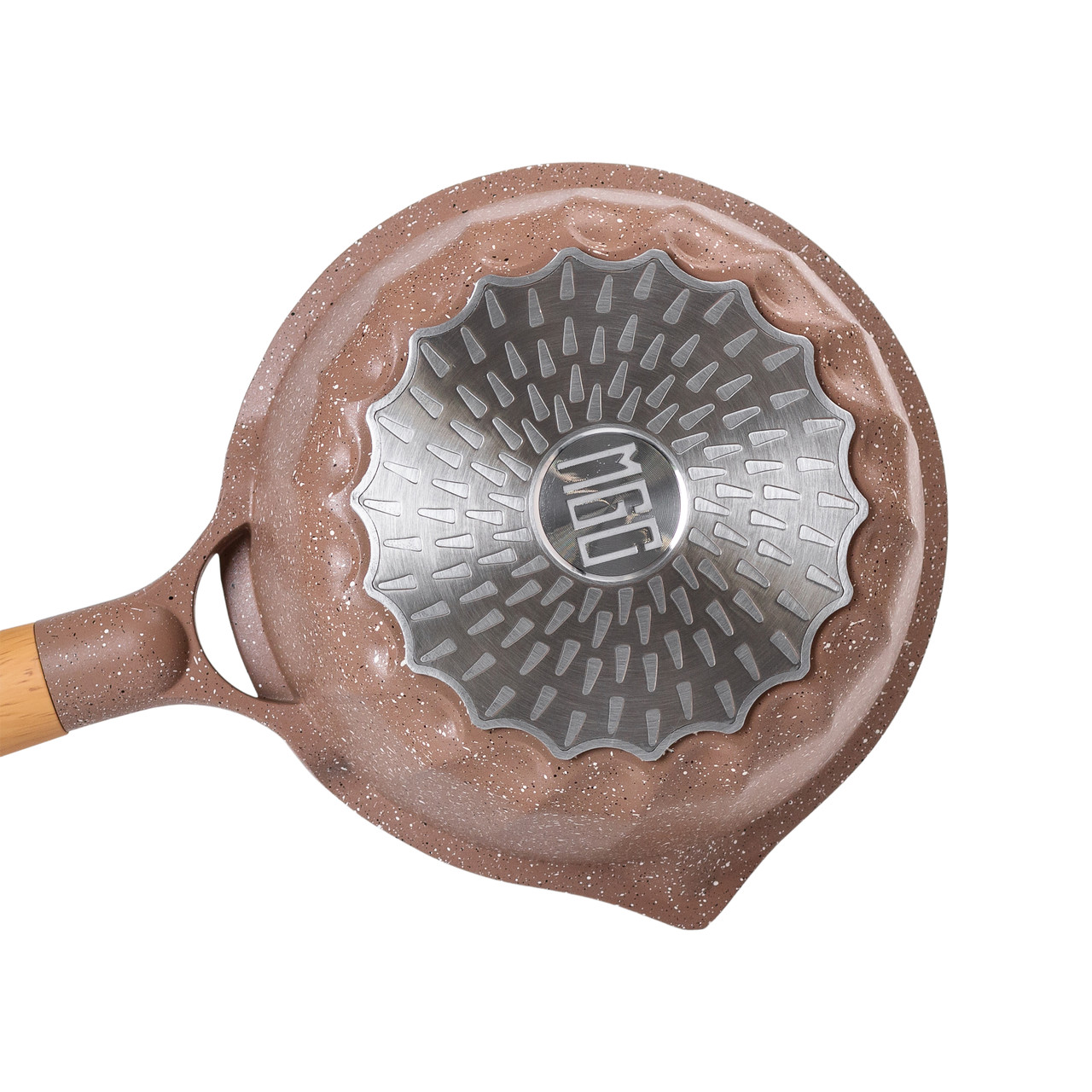 Сотейник з антипригарним покриттям 2,9 л з товстим дном Ø 18 см MGC HP-4-431CO - Зображення 2