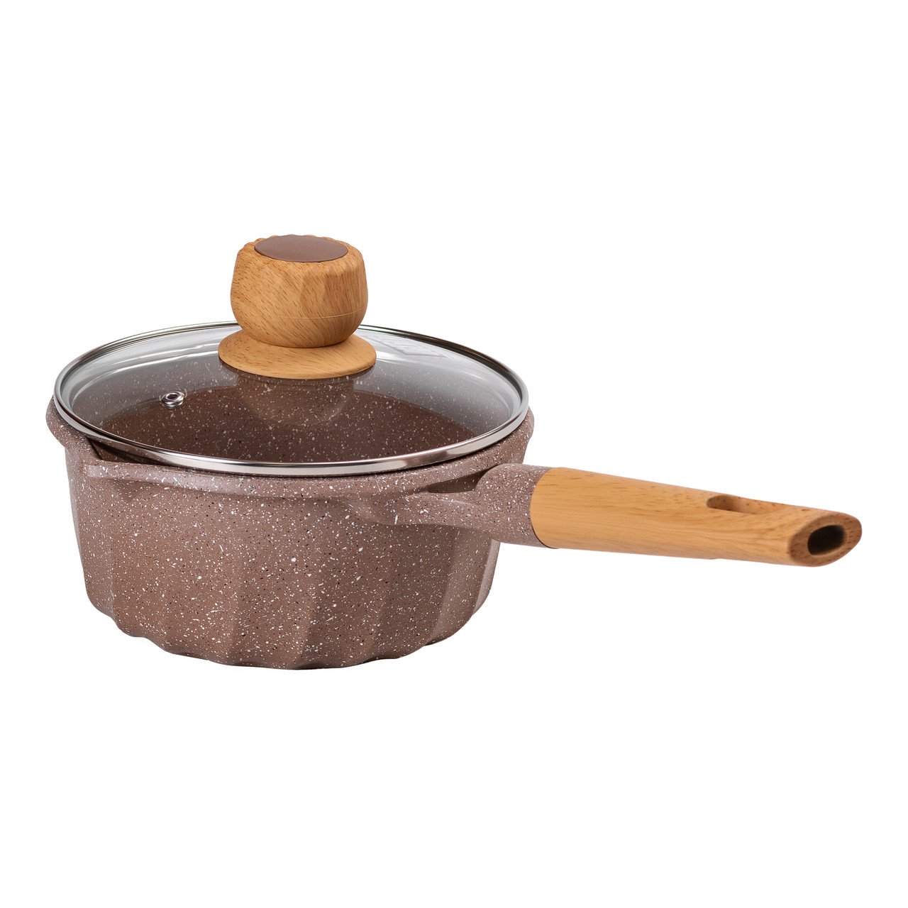 Сотейник з антипригарним покриттям 2,9 л з товстим дном Ø 18 см MGC HP-4-431CO - Зображення 4