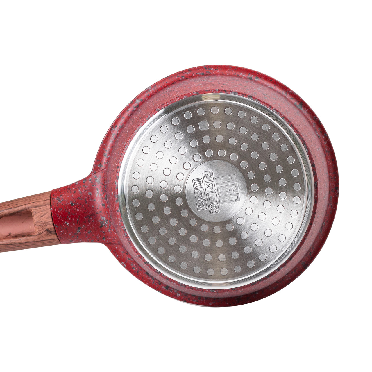 Сотейник з антипригарним покриттям об'ємом 1,6 л та товстим дном Ø 16 см MGC HP-4-444R - Зображення 2